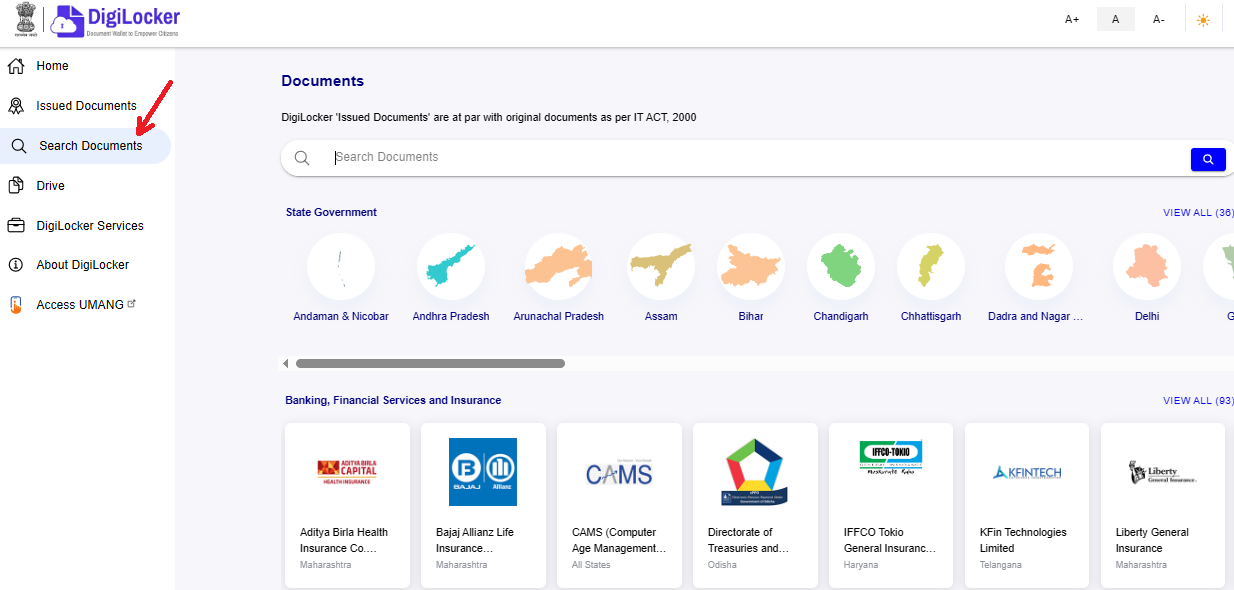 Search Docs DL